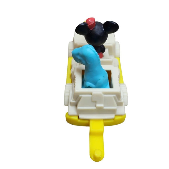 McDonald's Happy Meal Toy Minnie Mouse in Dinosaur Car #3 Runaway Railway Loose - Picture 2 of 3